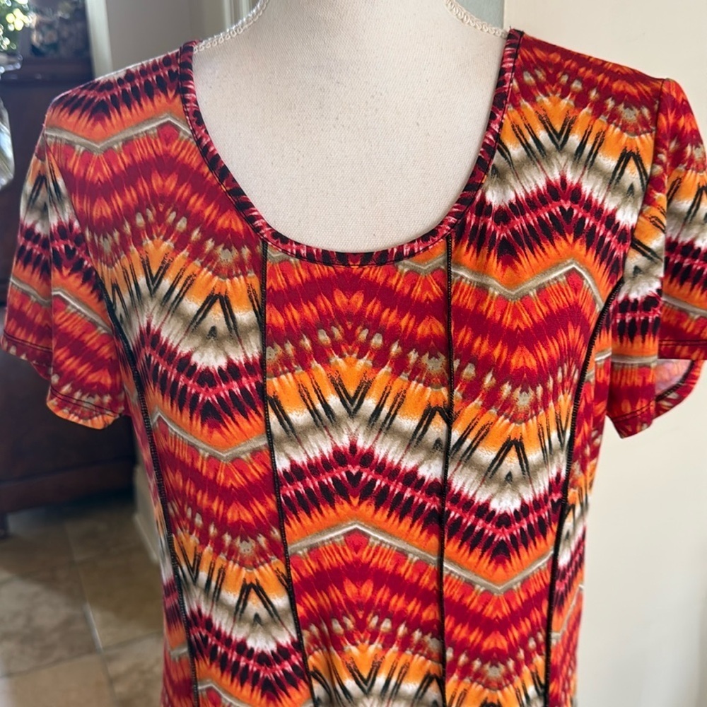 Sami and Jo ladies maxi short sleeve dress excellent condition size large - Picture 5 of 16